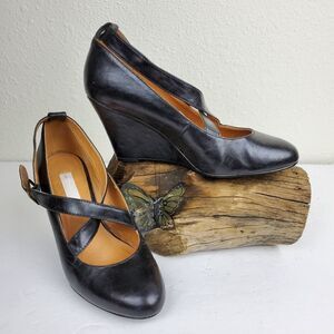 Urban outfitters cooperative black mary Jane wedge